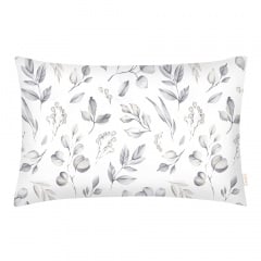 Двуспальное постельное белье Steppe Flowers COSAS серый 180х220 см Костополь