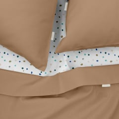 Євро постільна білизна COSAS Rum Cs4 200х220 см Різнокольоровий Цумань