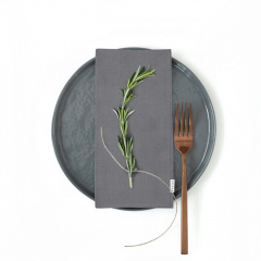 Набір серветок COSAS SHADOW Ранфорс 30х30 см 4 шт Сірий Пологи