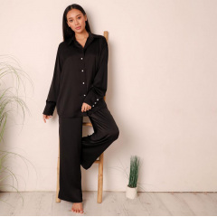 Домашний костюм COSAS VIVA M-L Черный Южноукраинск