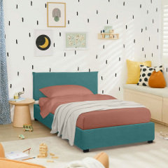 Ліжко односпальне COSAS Mango Ocean 90х200 см Смарагдовий Бородянка