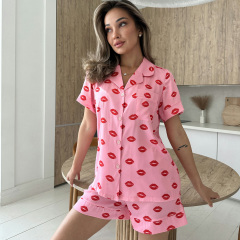 Піжама жіноча COSAS Heartbeat S Рожевий Київ