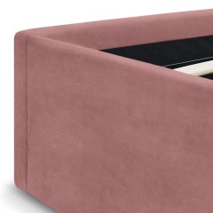 Ліжко двоспальне COSAS Papaya Rosette 160x200 см Ліловий Березне