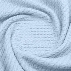 Плед-покривало косичка COSAS 200х220 см Cloud Knitted Braid Небесний Березне