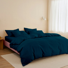 Ліжко двоспальне COSAS Kiwi Rosette 180x200 см Ліловий Ясногородка