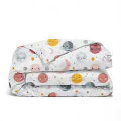 Дитяча постільна білизна в ліжечко HAPPY MOON CS1 Cosas рожевий 110х140 см Бердянськ