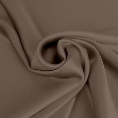 Евро постель сатин с простыней на резинке MOUSSE Cosas Коричневый 200х220 см Шепетовка