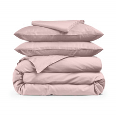 Двуспальное постельное белье сатин BLUSH Cosas Сакура 180х220 см Новояворовск