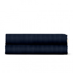 Сімейний комплект постільної білизни сатин NAVY Cosas Синій 2х160х220 см Лубни