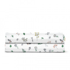 Двоспальна постільна білизна Ruby CS4 COSAS Бордовий 180х220 см Київ