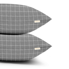 Полуторна постіль без простирадла CELL CS1 COSAS сірий 160х220 см Київ