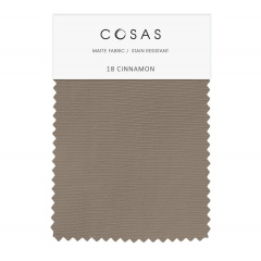 Скатертина на стіл водовідштовхувальна COSAS 140х180 Cinnamon Березне