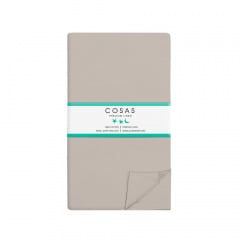 Полуторная постель с простыней на резинке Delta CS4 COSAS Белый 160х220 см Ирпень