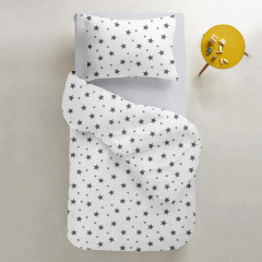 Подростковое постельное белье BIG STAR CS6 COSAS серый 155х215 см Изюм