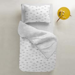 Детское постельное белье в кроватку Crown & DOTS COSAS Белый 110х140 см Жмеринка