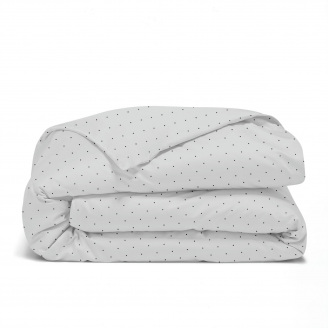 Подростковый пододеяльник 160х220 см MINI DOTS CS2 COSAS серый