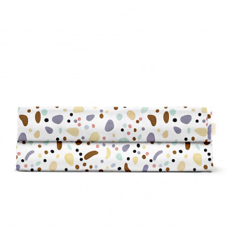 Дитяче простирадло 110х160 см COLORFUL STONES CS1 Cosas