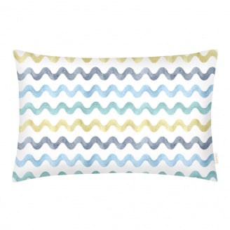 Наволочка COSAS COLOR WAVE 50х50 см Белый