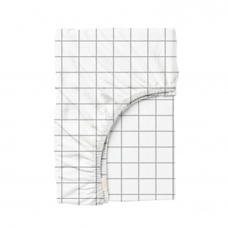 Простирадло на резинці 120х200 см CELL COSAS Білий