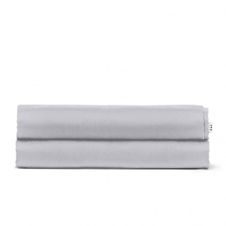 Евро простыня COSAS SMOKY Ранфорс 220х240 см Серый