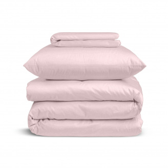 Дитяча постільна білизна сатин у ліжечко SAKURA Cosas рожевий 110х140 см