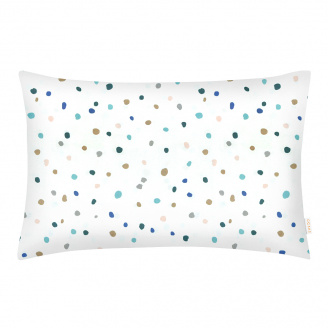 Наволочка на подушку 50х50 см COLOR BLOTS COSAS белый