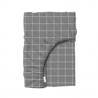 Простирадло на резинці в дитяче ліжечко 60х120 см CELL CS1 COSAS Сірий