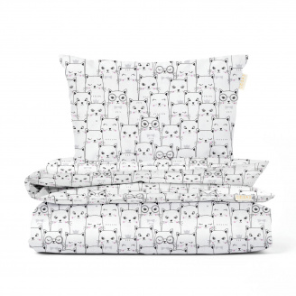 Підліткова постіль без простирадла CATS COSAS Білий 155х215 см