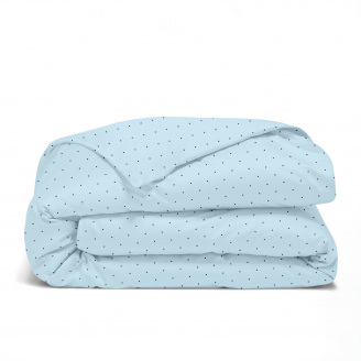 Подростковый пододеяльник 160х220 см MINI DOTS CS3 COSAS голубой