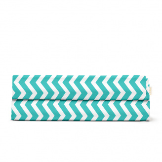 Дитяче простирадло 110х160 см MINT ZIGZAG CS1 Cosas