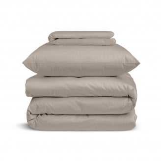 Детское постельное белье сатин в кроватку BRONZE Cosas песочный 110х140 см