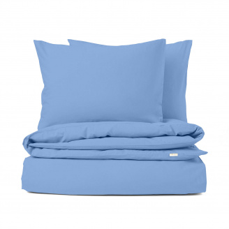 Євро постіль без простирадла Wave COSAS Лазуровий 200х220 см