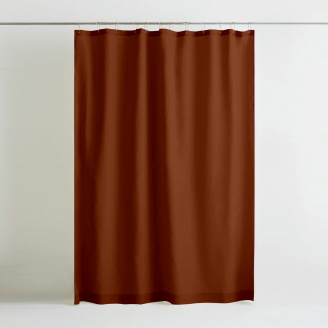 Шторка для душа и ванной COSAS CINNAMON с кольцами 180х200 см Коричневый