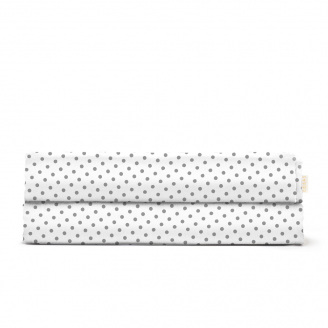 Дитяче простирадло 110х160 см GREY DOTS CS2 Cosas