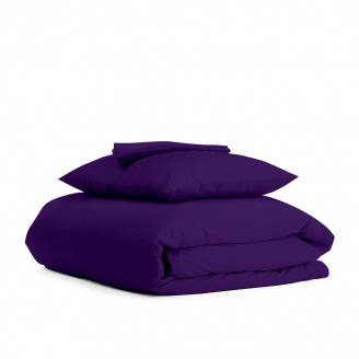 Детское постельное белье в кроватку Dark Plum COSAS Фиолетовый 110х140 см