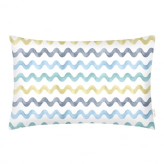 Дитяча наволочка COSAS COLOR WAVE Ранфорс 40х60 см Блакитний