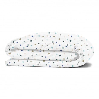 Евро пододеяльник COSAS BLOTS Ранфорс 200х220 см Белый