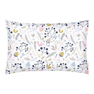 Дитяча наволочка COSAS ROSE FLOWERS Ранфорс 40х60 см Рожевий