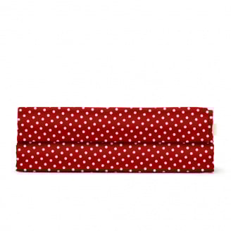 Простирадло полуторне 155х240 см RED DOTS COSAS Червоний