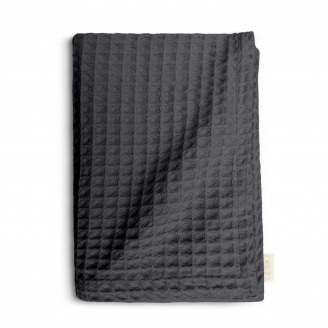 Рушник вафельний COSAS Lava Greek Waffle 35x75 см Антрацит