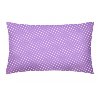 Євро наволочка COSAS LAVENDER DOTS Ранфорс 50х70 см Фіолетовий