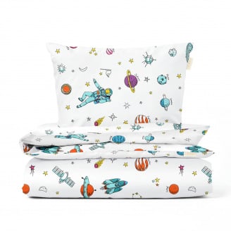 Підліткова постіль без простирадла SPACEMAN CS1 COSAS Білий 155х215 см
