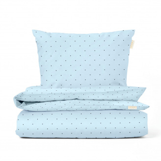 Підліткова постіль без простирадла MINI DOTS CS2 COSAS Блакитний 155х215 см