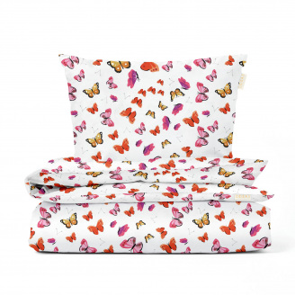Детская постель без простыни Butterfly COSAS Красный 110х140 см