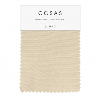 Штори на кухню та кімнату BISCUIT 2шт COSAS Кремовий 180х270 см