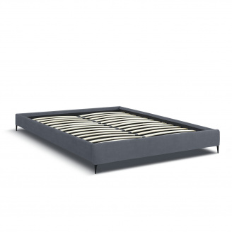 Ліжко двоспальне COSAS Mandarin Beluga 180x200 см Маренго