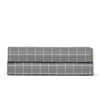 Простирадло полуторне 155х240 см CHAMOMILE COSAS Сірий