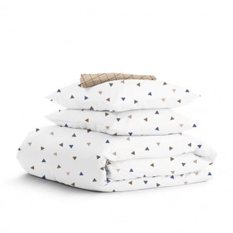 Євро постільна білизна DELTA CS7 COSAS Білий 200х220 см