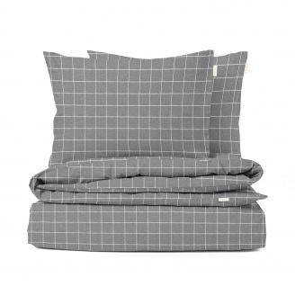 Полуторна постіль без простирадла CELL CS1 COSAS сірий 160х220 см