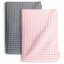 Вафельні рушники COSAS Sierra Greek Waffle Графітово-рожевий 2 шт Київ